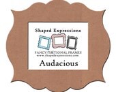 8x10 whimsical picture frame - Audacious Unfinished