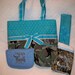 PERSONALIZED 5 Piece Diaper Bag Set with Name - Baby Boy Camo Personalized Diaper Bag, Zipper Pouch, and Changing Pad, Burp Cloth, and Bib