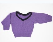 Baby Jumper Top Sweater in Upcycled Wool 2-3 Years