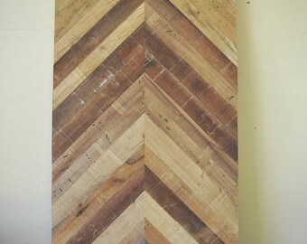 Reclaimed Barn wood Chevron herringbone DINING KITCHEN, entry way foyer loft console coffee sofa dining table.  Modern hairpin steel legs.