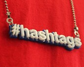 Hashtags Necklace