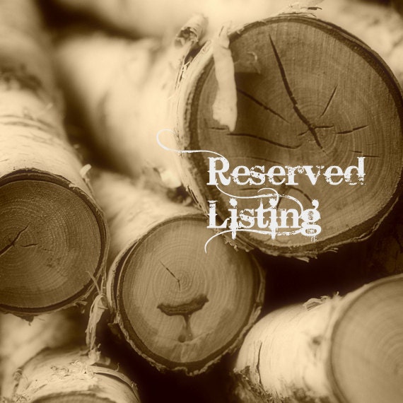 Reserved Listing for Erin Potter