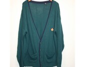 Extra Large Mens Cardigan,mens hipster cardigan,xlarge men cardigan,xlarge oversized cardigan,xlarge cardigan sweater,dark green cardigan