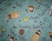 Four Different Deb Strain Moda "Bistro" Fabrics--Plus Michael Miller "Dumb Dots"--9.5 Yards In Group