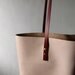 Leather Tote Bag - Leather Shoulder Bag Leather Shopper Bag by Jeanie Deans