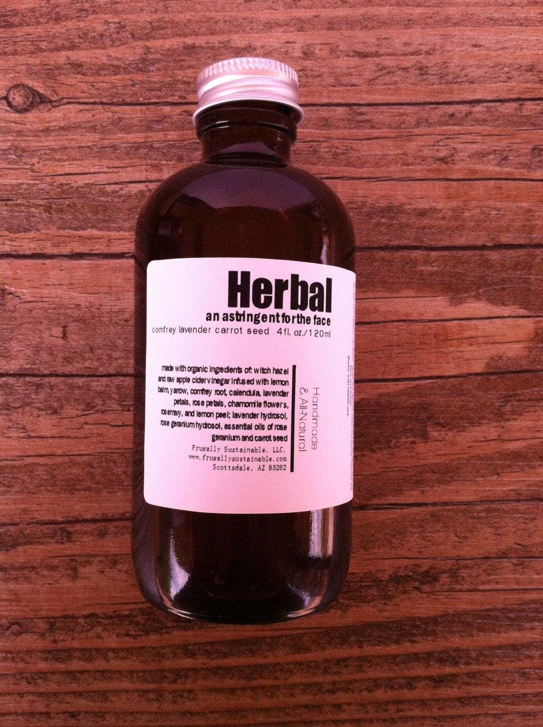 Herbal Astringent for the Face