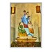 Religious Art Card, New Orleans Fine Art Print, Vintage Linen Postcard Effect, Holy Card, Altar Card