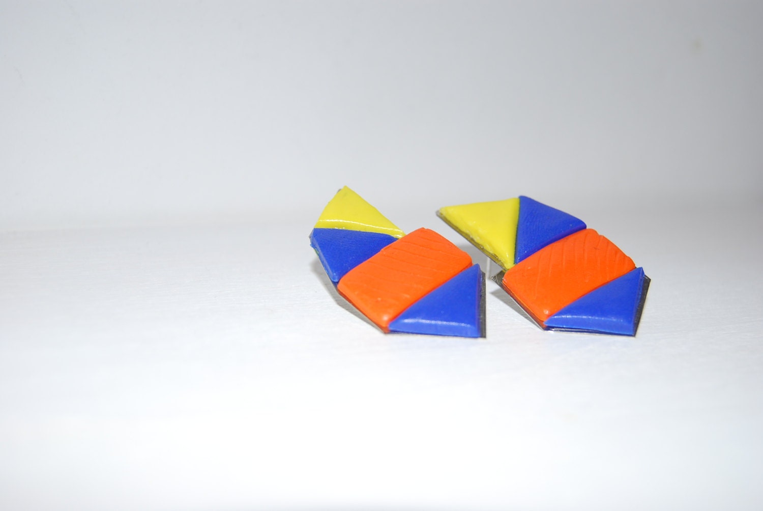 Polymer Clay Earrings - Pop Music