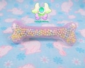 Creepy Cute Bone Hair Clips - Pastel Sprinkles