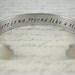 For There is no Friend Like A Sister Secret Message Hand Stamped Custom Cuff Bracelet