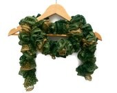 2013 Fashion crochet Ruffle Scarf, READY TO SHIP