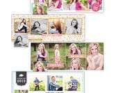 INSTANT DOWNLOAD - Facebook custom timeline covers  - Photoshop template - E797