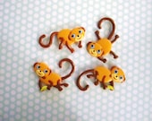 Monkey decoration for cakes and cupcakes or use as a game or party favor Il_170x135