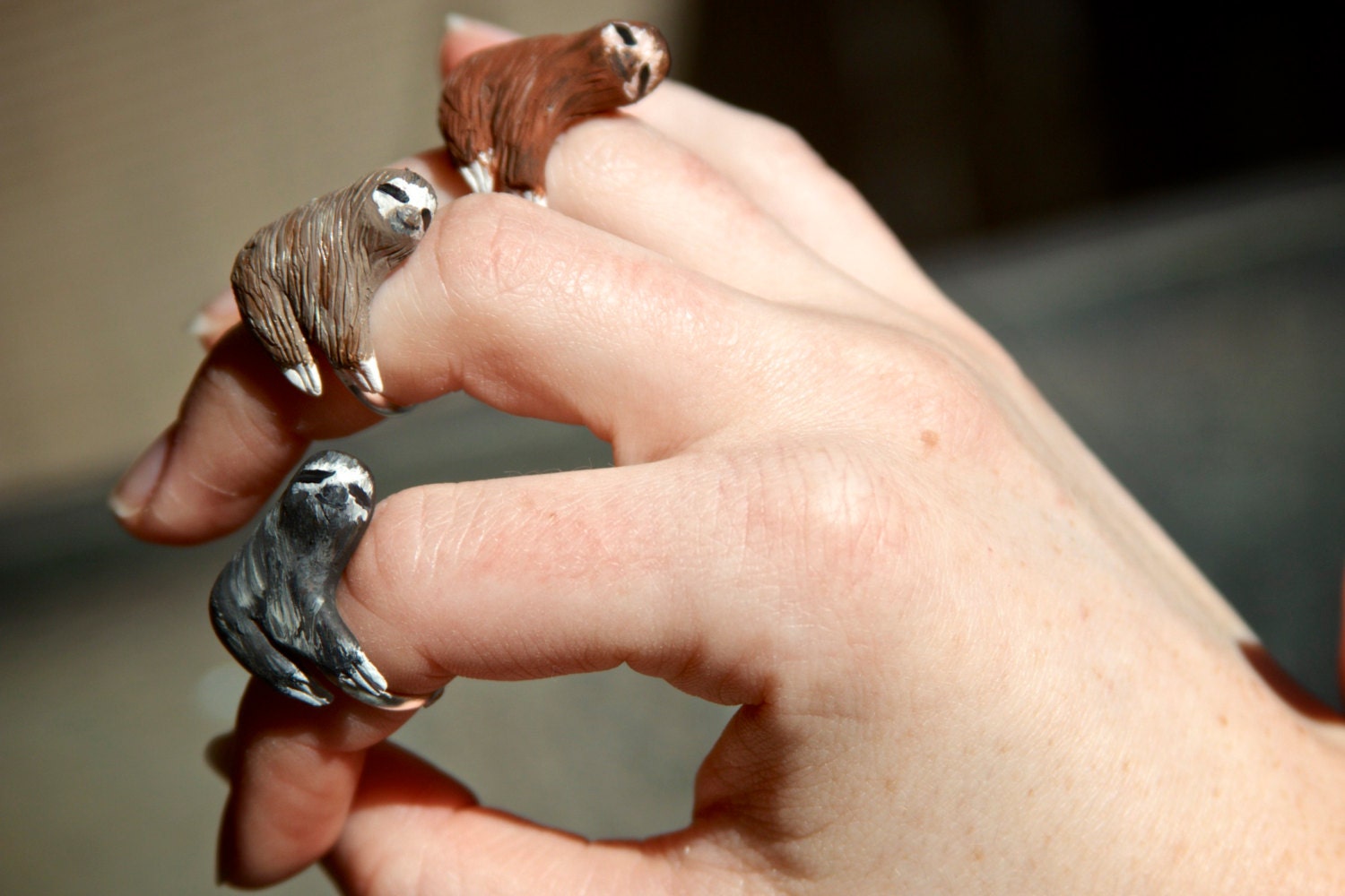 Sloth Ring - Made To Order