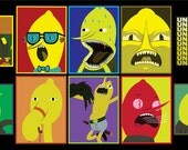Adventure Time - Earl of Lemongrab sticker 10 pk