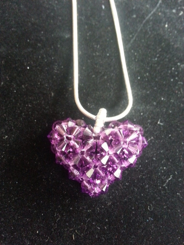 Swarovski Crystal 3D Heart