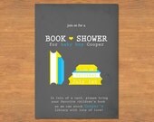 Baby Book Shower Invitation