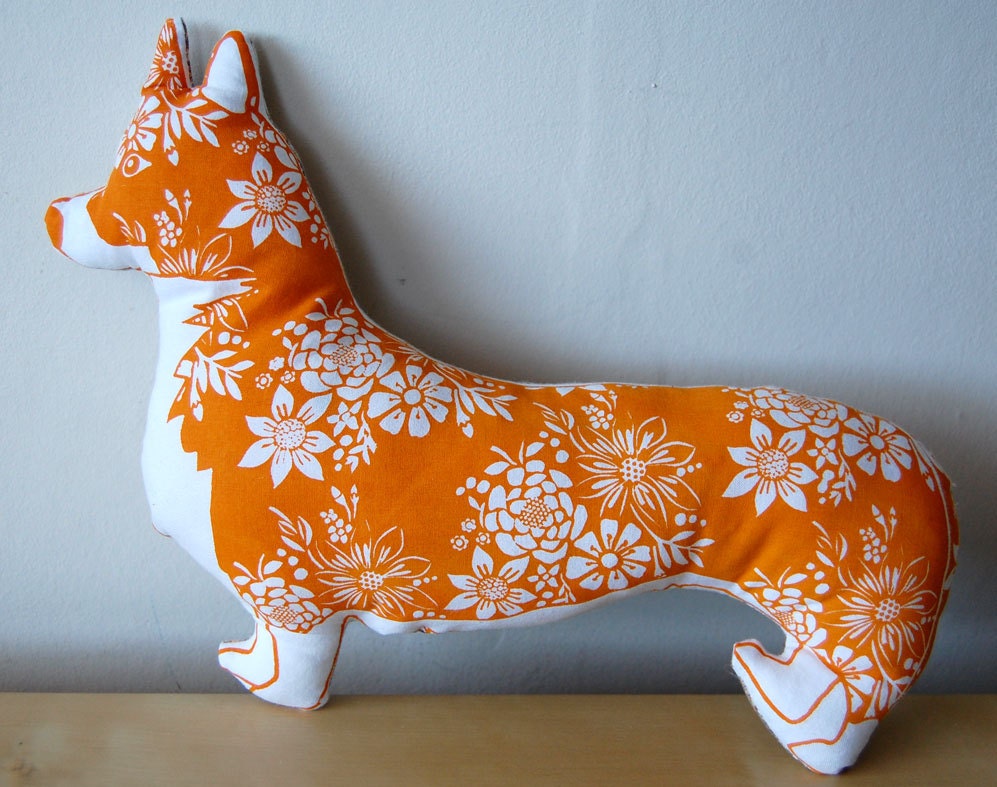 sale Corgi plush cushion toy one of the  last 4 - cooandco