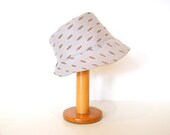 Unisex Reversible Guajiro Fedora Hat - Gold on one side Gray on the Other - Made to Order