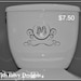 Fancy Monogram Personalized Vinyl Decal
