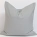 Flower Pillow.Gray Yellow.16x16 inch Decorator Pillow Cover.Printed Fabric Front and Back.Cushion Cover.Nursery Pillow
