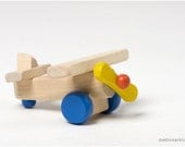 Wooden colored small Plane