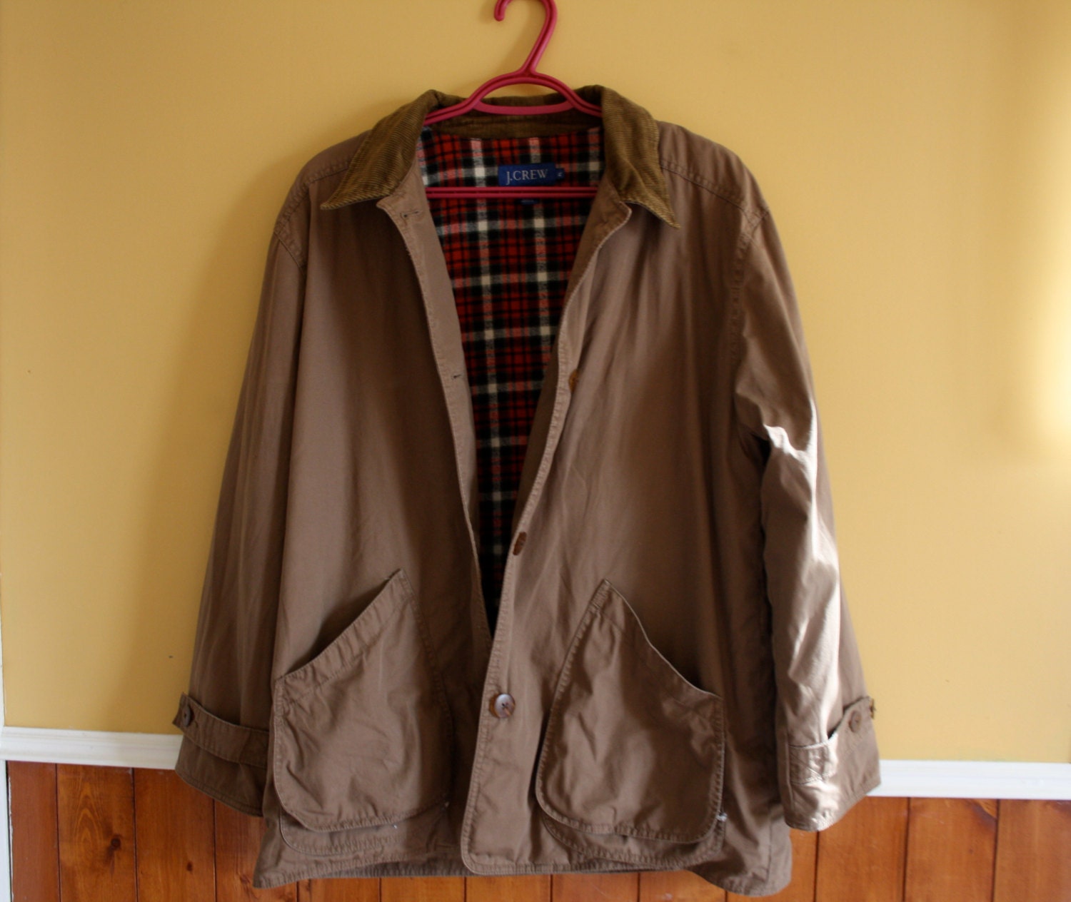 Women's Classic J Crew Coat / Rustic Woodland Spring Jacket