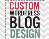 Custom Wordpress Blog Design (Deluxe)