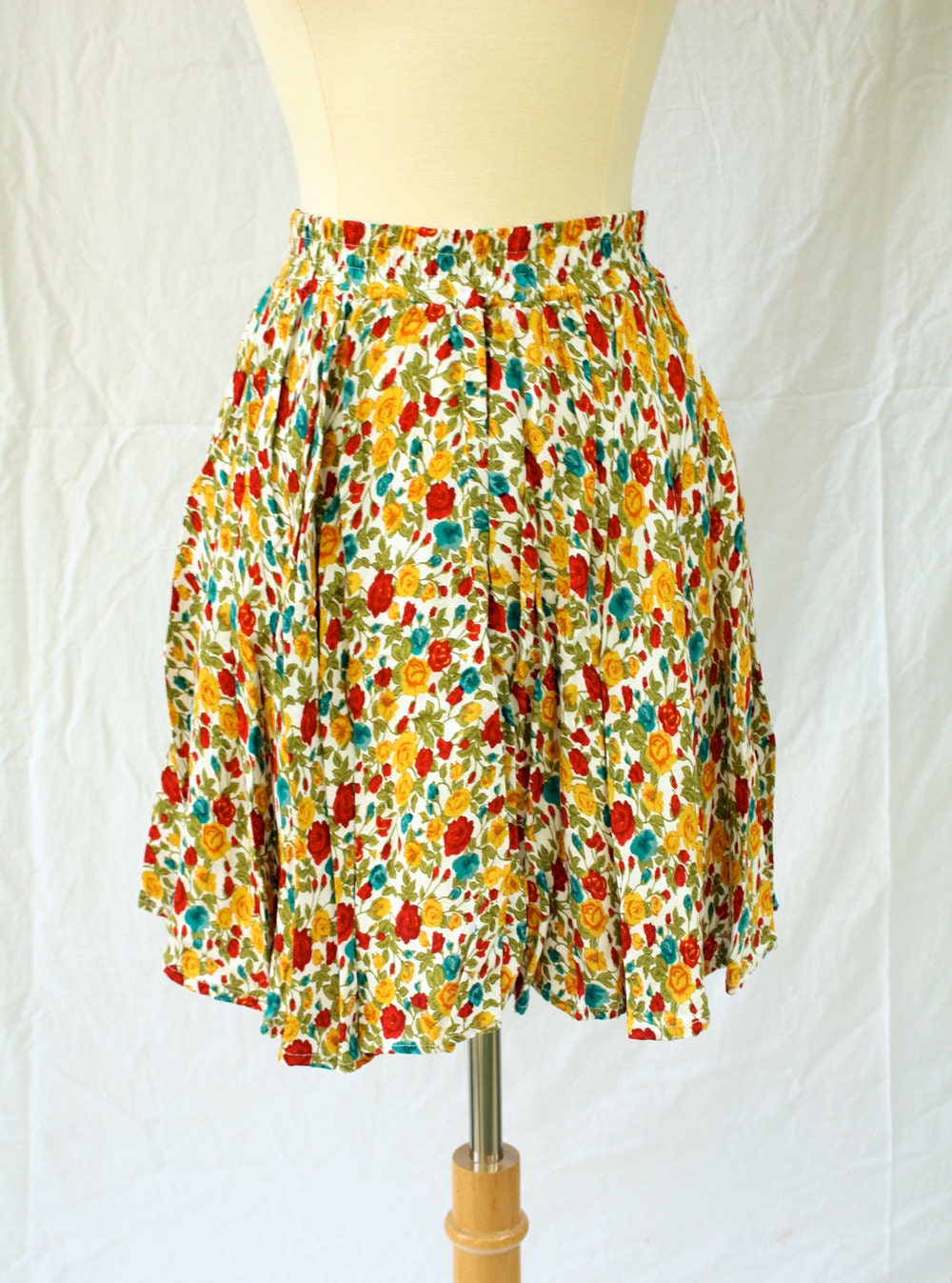 Flowy Floral Skirt