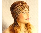 Missoni Gold Turban Headband  womens hair accessories twist turban