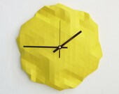 Faceted Wall Clock