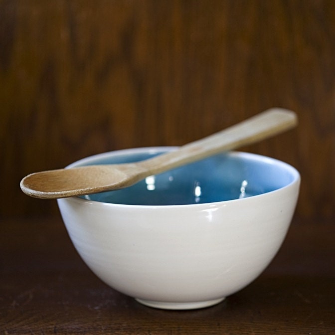 Robins Egg Serving Bowl
