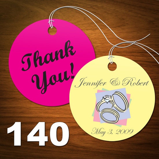 Custom Round Hang Tags (140)