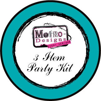 3 Item Party Kit - Buyers Choice Il_570xn