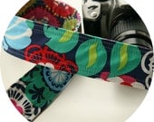 Colorful Flowers Strap DSLR SLR