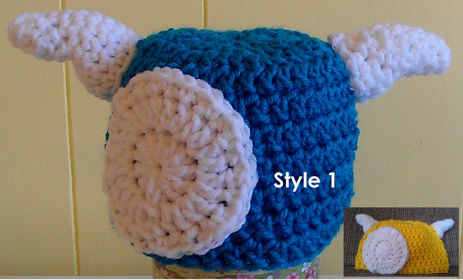 Style 1 - Original Lili's "Mum"sters / Monster Baby Hat - Made to Order