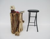 Reclaimed Utah Juniper Stump Table