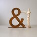 ampersand, &, metal ampersand, metal letter, 9 inch size, wedding, other colours and sizes available