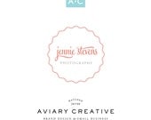 Boutique Logo Design "Jennie Stevens" Pre-made Graphic Design, Custom Logo Design, Custom Branding