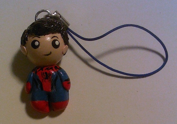 The Amazing Spiderman - Peter Parker Phone Charm