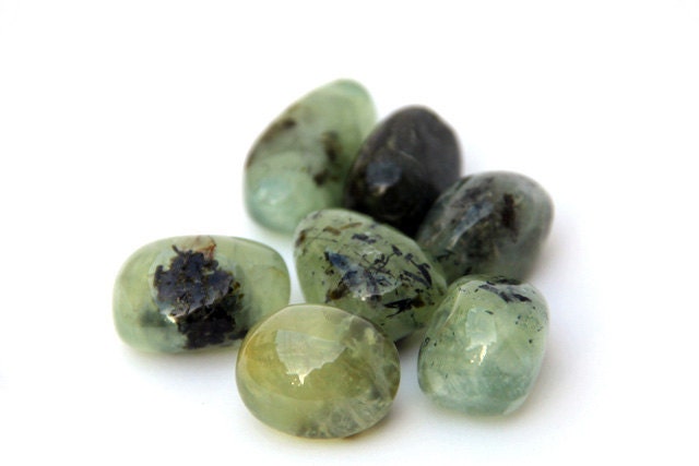 PREHNITE - 1 Medium/Large Tumbled Stone