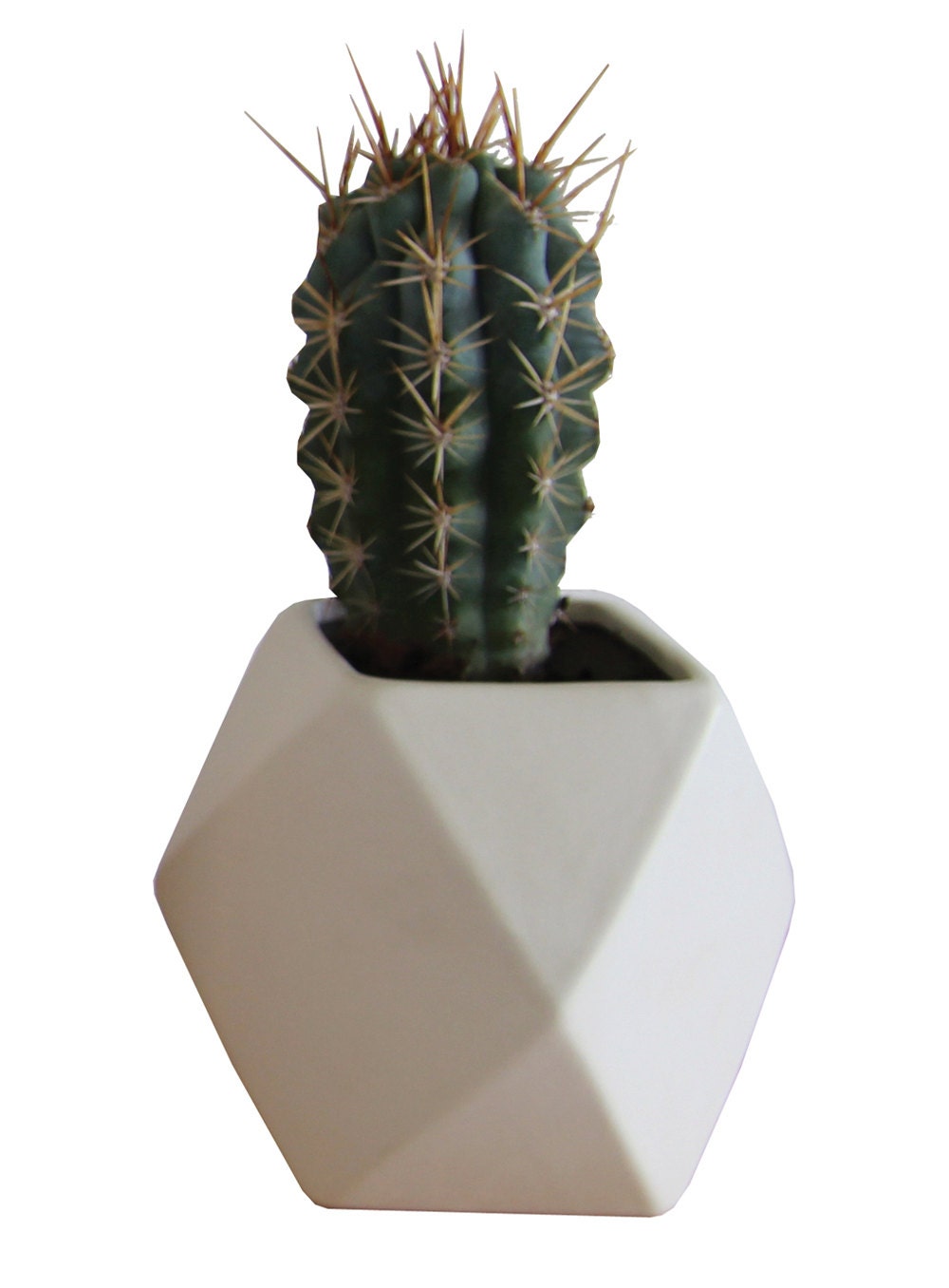 CERAMIC PLANTER Gem Vessel White