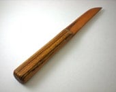 Letter Opener  with 2 Types of Wood Zebra and Cherry Wood