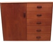 Mid Century Danish Teak Chest - athomemodern