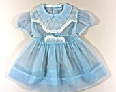 Vintage Girls 1950s Twinkle Frocks Dress size 2T