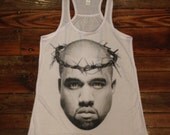 Yeezus Christ Kanye West Women's Flowy Tank Top x Singlet