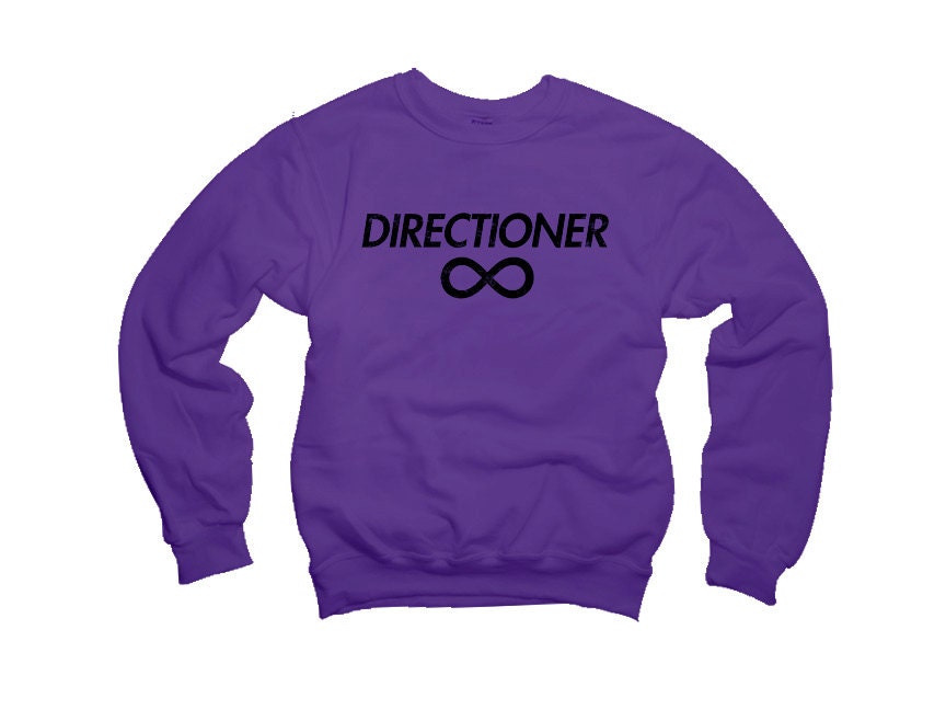 One Direction "Directioner" Infinite Sweatshirt - 1D Infinite Sweater - Item: 011