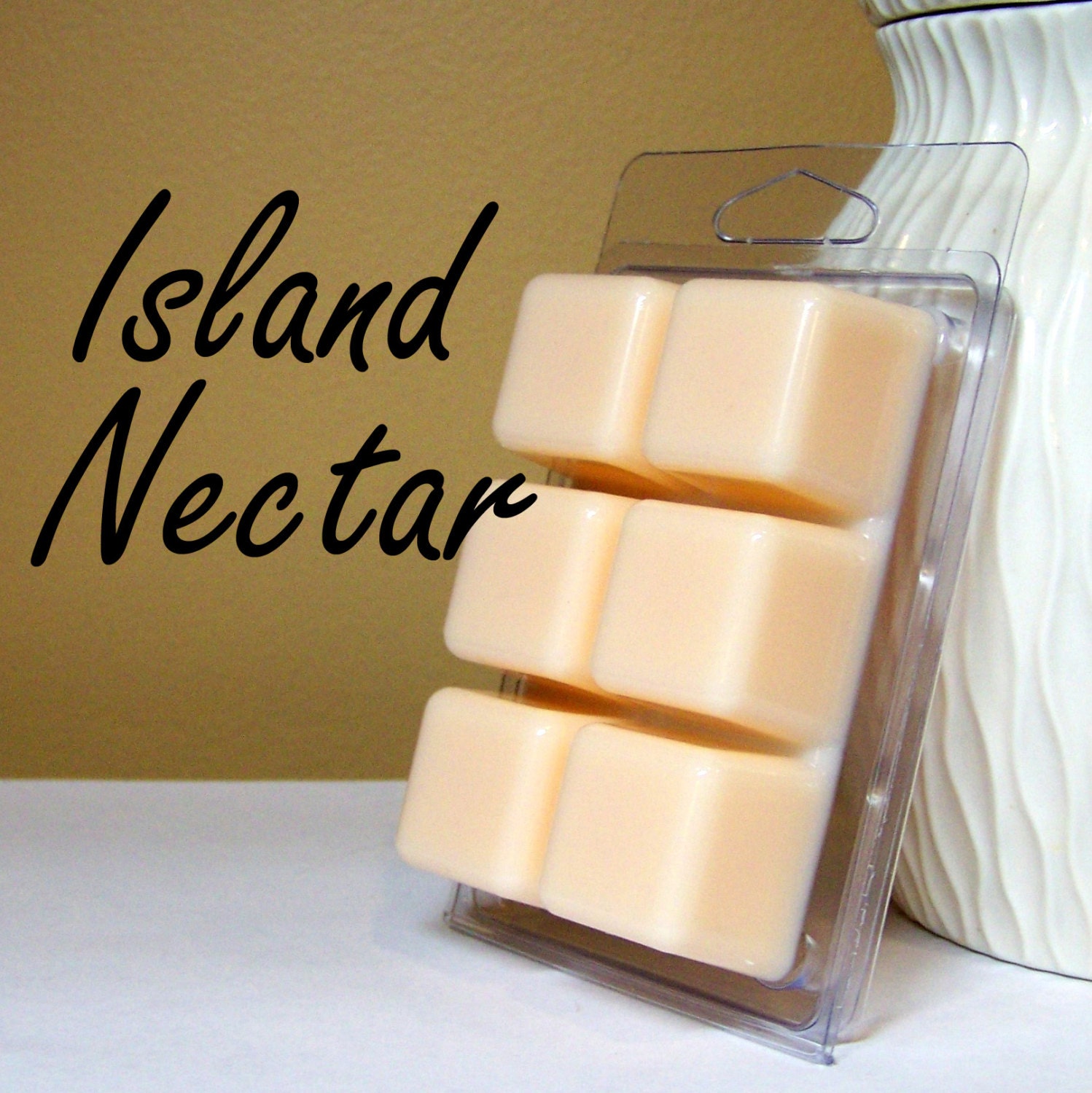 Scented Candle Melts, Soy Wax Scented Cubes, Island Nectar