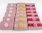 25 Custom Natural Soap Favors, Wedding Favours, Baby Shower Favors, Vegan, Eco-Friendly, Handmade Soap