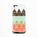 iPhone 5 Case Silicone Lined Tough Case - Geometric in Mountain